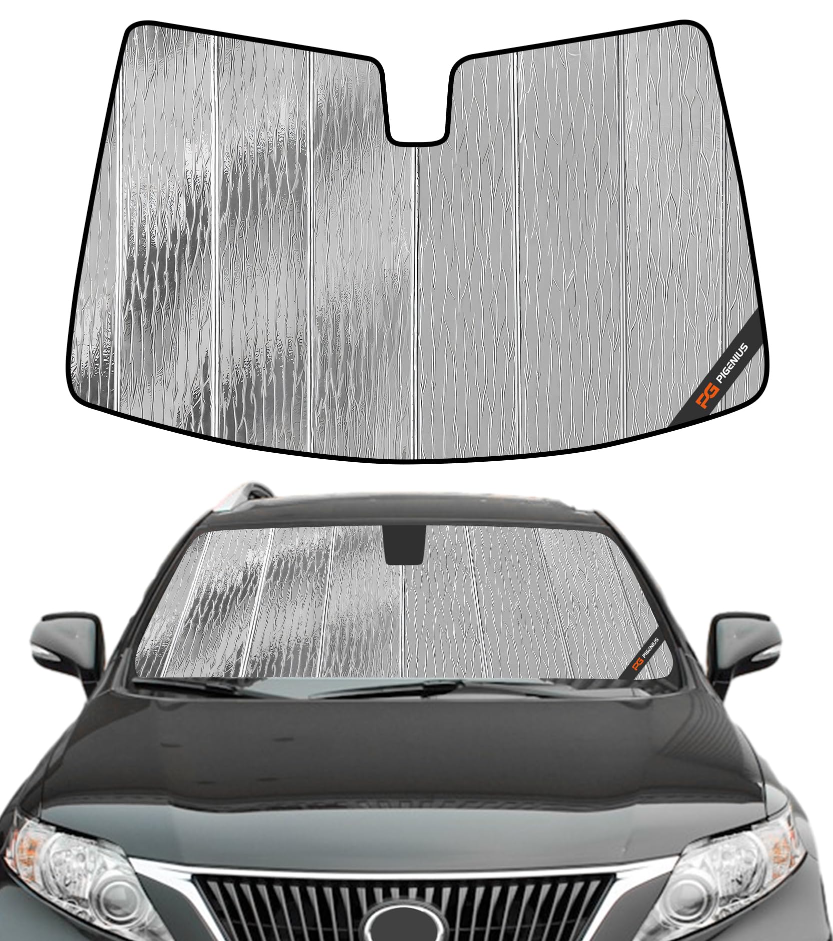 Amazon.com: Pigenius Windshield Sun Shade for Lexus RX350/RX450h